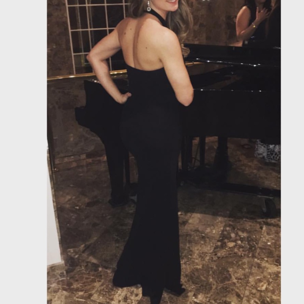 JayGodfrey BEAUTIFUL black gown
